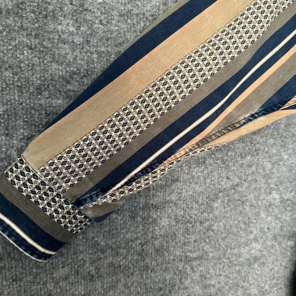 Vintage 90s Natural Issue Shirt Mens Large Striped Faded Worn Casual Button Down - Picture 11 of 16